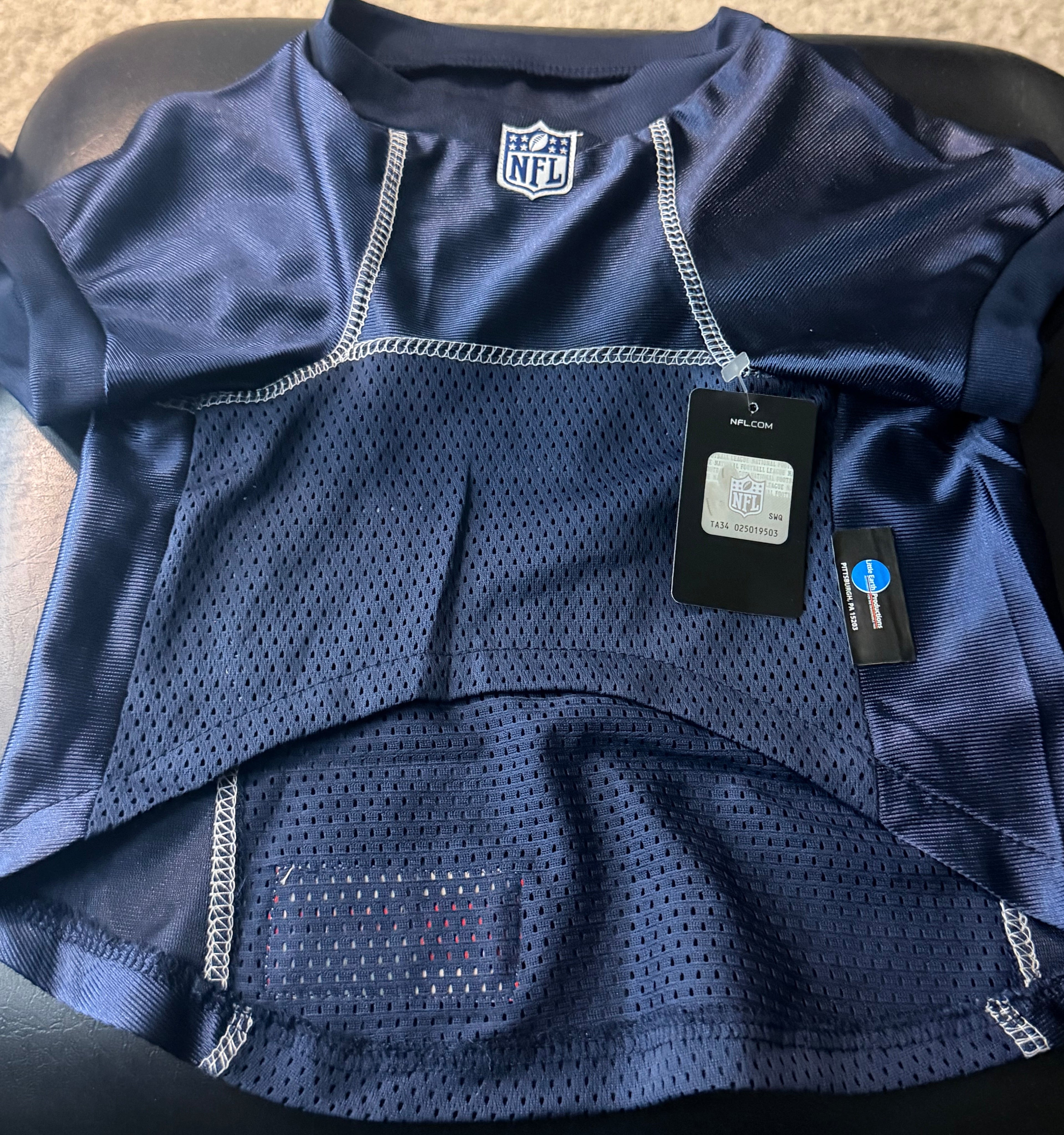 Denver Broncos NFL Dog Jersey – Premium Pet Gear (Size M)