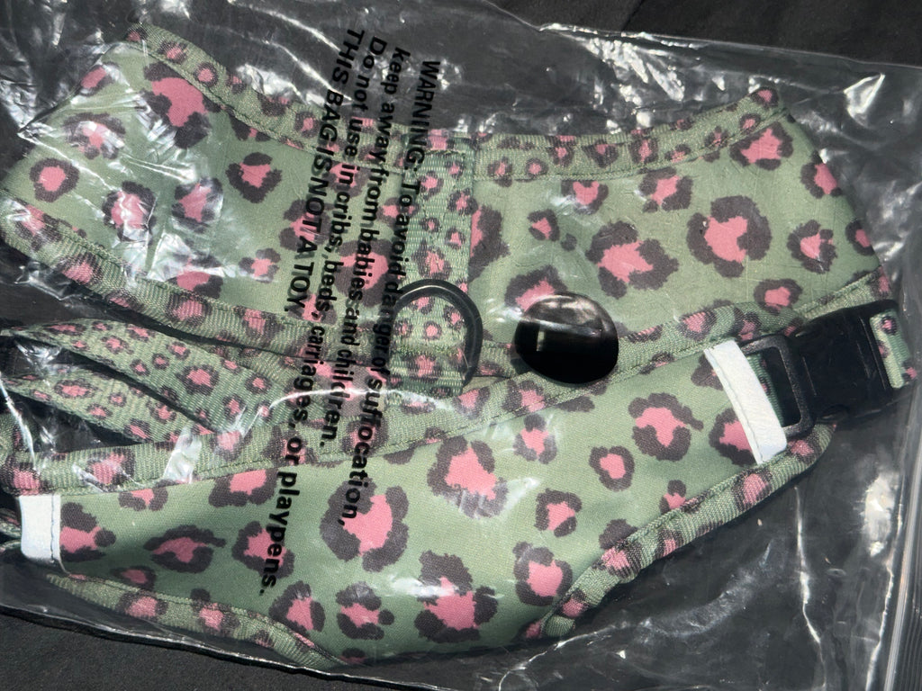 Ruff Houzin Leopard Print Dog Harness Stylish, Secure & Comfortable size Large