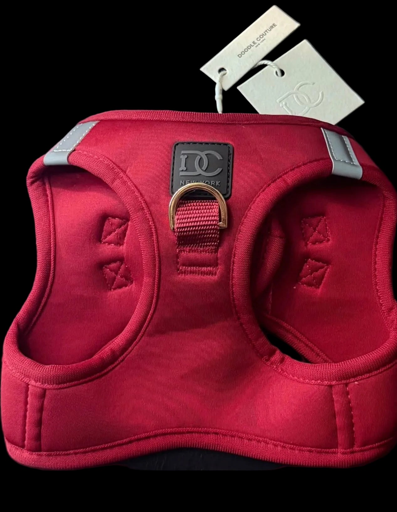 Doodle-couture Red Harness size Medium