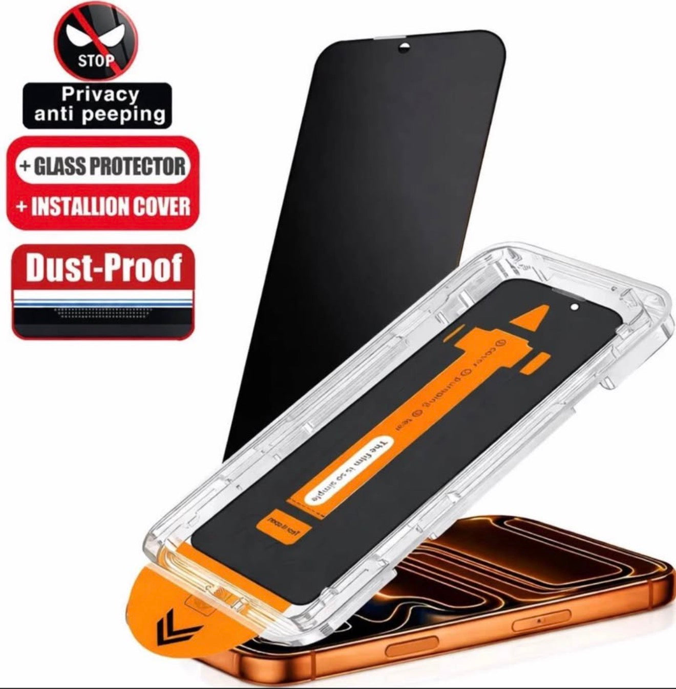 Iphone 17 pro max Privacy anti peeping screen protector