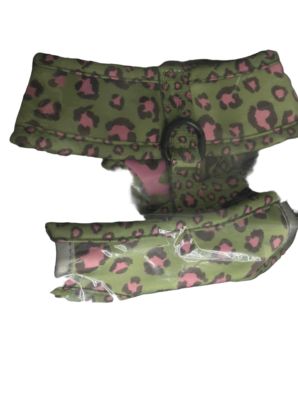 Ruff Houzin Leopard Print Dog Harness – Stylish, Secure & Comfortable Size small
